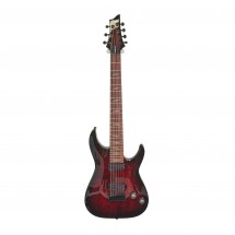 Schecter Omen Elite-7, Black Cherry Burst - Ex Demo