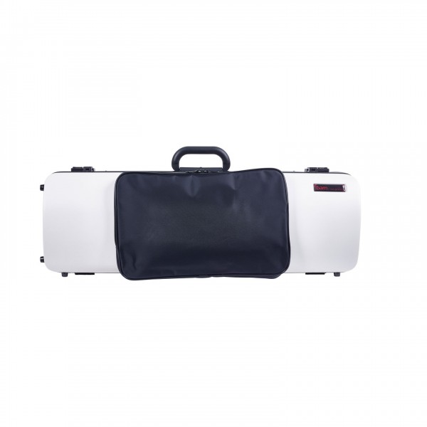 BAM 2011XL Hightech Oblong Violin Case with Pocket, White