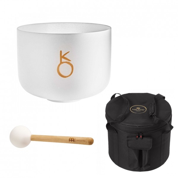 Meinl Planetary Tuned 12" Crystal Singing Bowl Set, Chiron