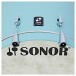 Sonor SQ1 20'' 3pc Shell Pack, Cruiser Blue