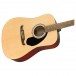 Fender CD-60 Dreadnought V3 Acoustic Guitar, Natural & Accessory Pack - Body
