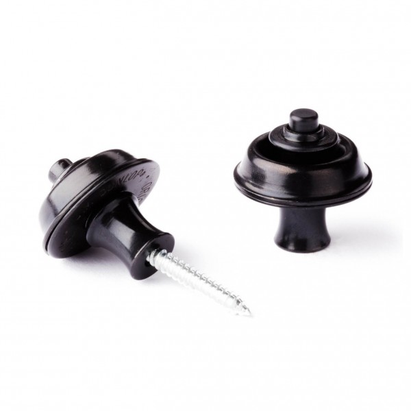 Dunlop Straplock Set - Original - Black side