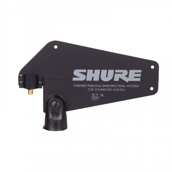 Shure PA805 Passive Directional Antenna for GLX-D+ Wireless Systems