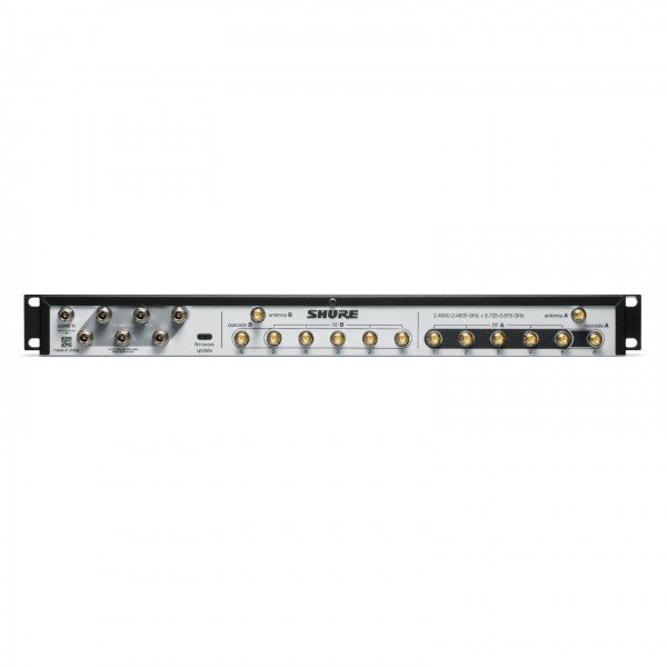 Shure GLXD+FMZ4/LC Frequency Manager for GLX-D+ Wireless Systems - Back