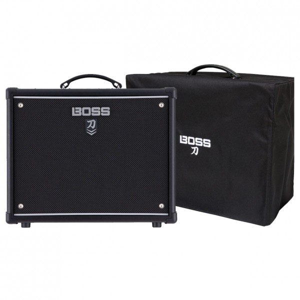 Boss Katana 50 MKII EX Guitar Combo Amplifier with Cover