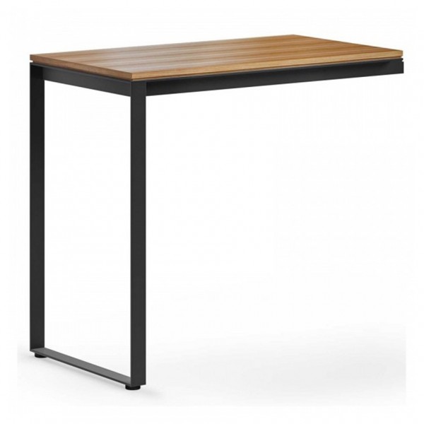 BDI Linea 6223 Work Desk and 6224 Return, Natural Walnut - 6224