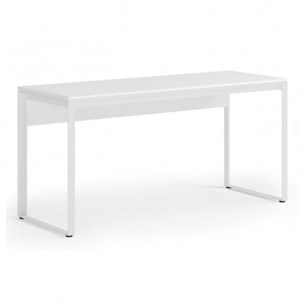 BDI Linea 6223 Work Desk and Return, Satin White - desk