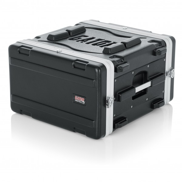 Gator GR-6L Lockable Moulded Rack Case, 6U, 19.25'' Depth