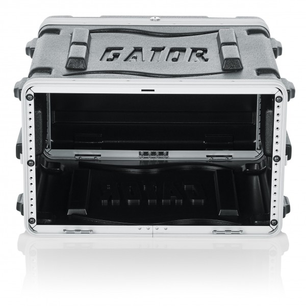 Gator GR-6L Lockable Moulded Rack Case, 6U, 19.25'' Depth