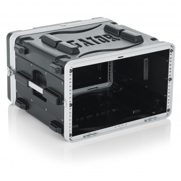 Gator GR-6L Lockable Moulded Rack Case, 6U, 19.25'' Depth