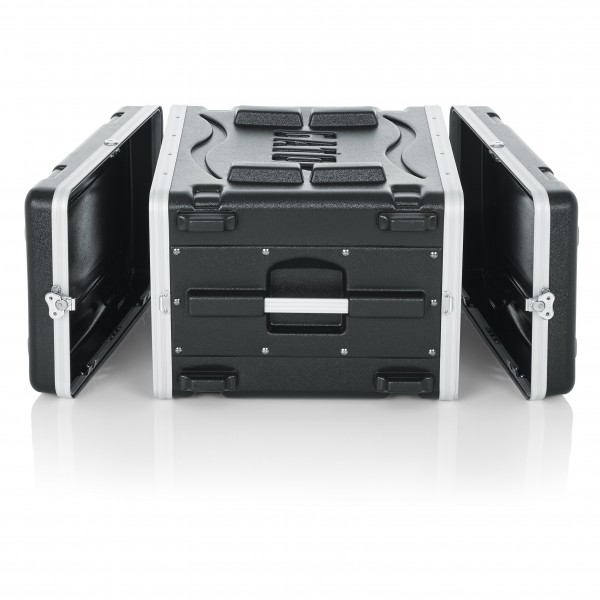 Gator GR-6L Lockable Moulded Rack Case, 6U, 19.25'' Depth