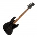 Squier FSR Contemporary Active Jazz Bass HH, Flat Black