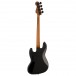 Squier FSR Contemporary Active Jazz Bass HH, Flat Black - Back