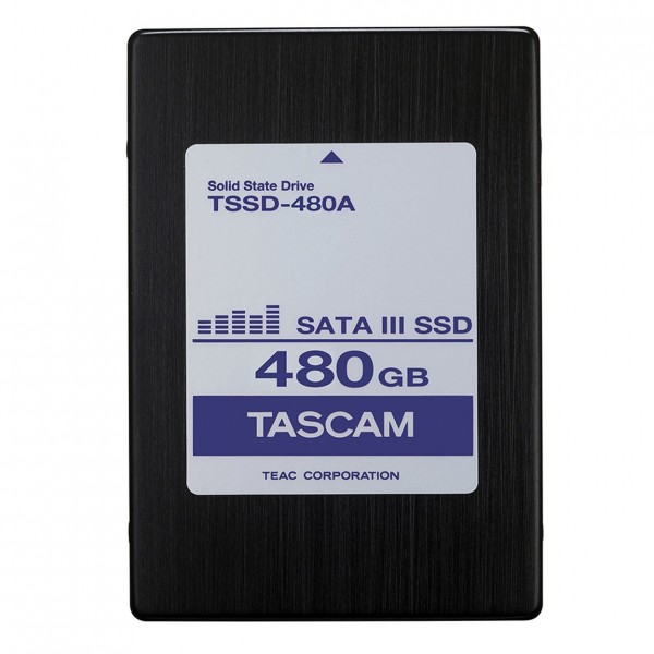 Tascam TSSD-480B - Solid State Drive for DA-6400 /DA-6400dp, 480 GB - Top