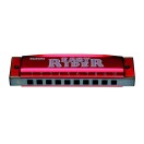 Suzuki Easy Rider Diatonic Harmonica, Chrome, C
