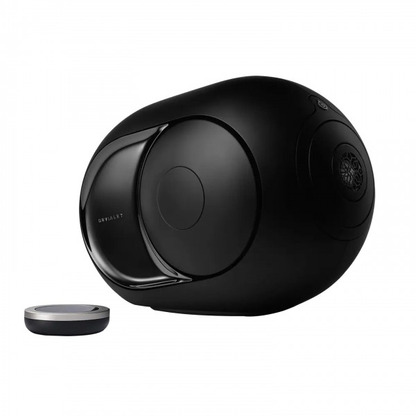 Devialet Phantom I 108dB Wireless Speaker (Single), Dark Chrome Front View