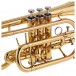 Jupiter JCR700 Cornet, Clear Lacquer