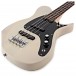 Aria JET-B Bass, See Through Vintage White