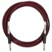 Fender Limited Edition Original Cable, 10', Oxblood back