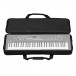 Yamaha Softcase for 61 key keyboard Open with Keyboard