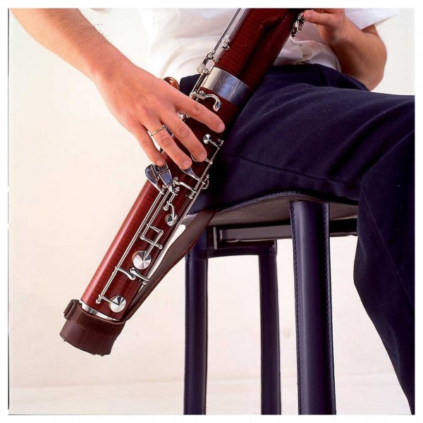 BG Bassoon Seat Strap - In Use
