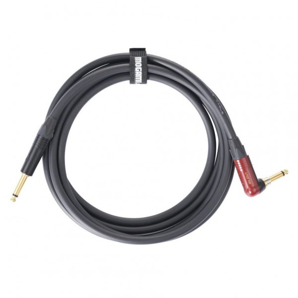 Mogami Ultimate Instrument Cable (One straight, one angled jack), 3m