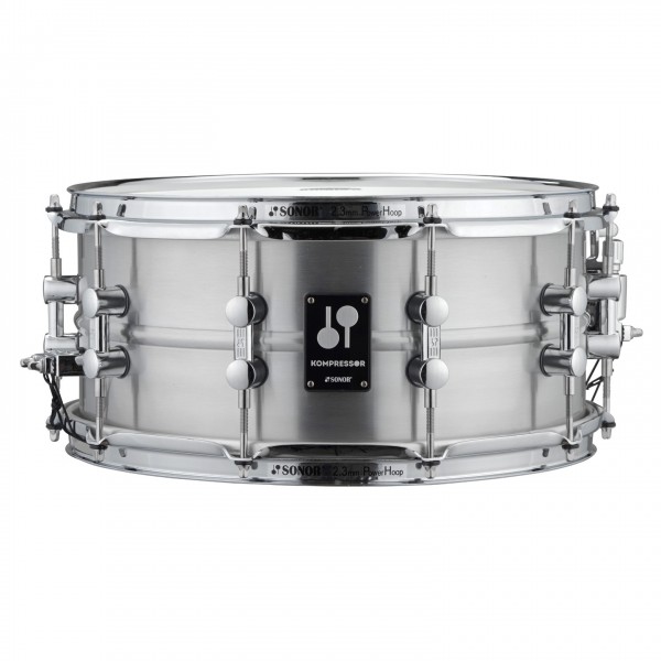 Sonor Kompressor 14 x 6.5'' Polished Aluminium Snare Drum