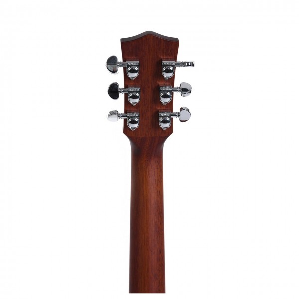 Sigma DM-SG5L Electro Acoustic Left Handed, Natural - Headstock Back