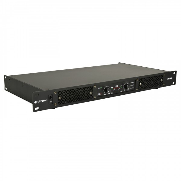 Citronic D-Series Class-D Power Amplifiers - Angled
