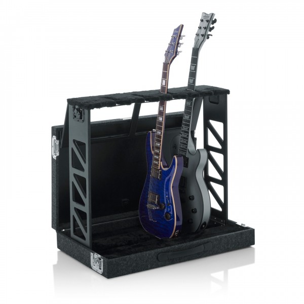 Gator GTRSTD4 Compact 4-Way Folding Guitar Rack Stand