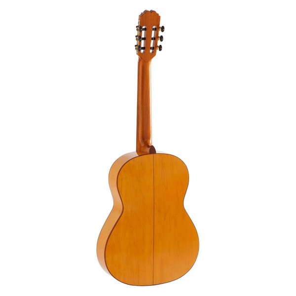 Admira Triana Flamenco Guitar, Natural - Back