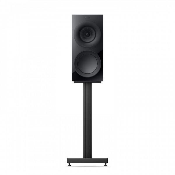KEF R3 Meta Bookshelf Speakers (Pair), Black Single View