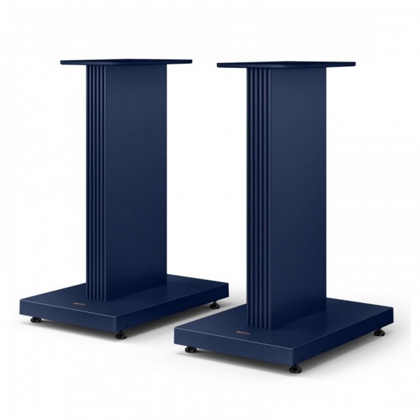 KEF S3 Speaker Stands (Pair), Indigo Front View