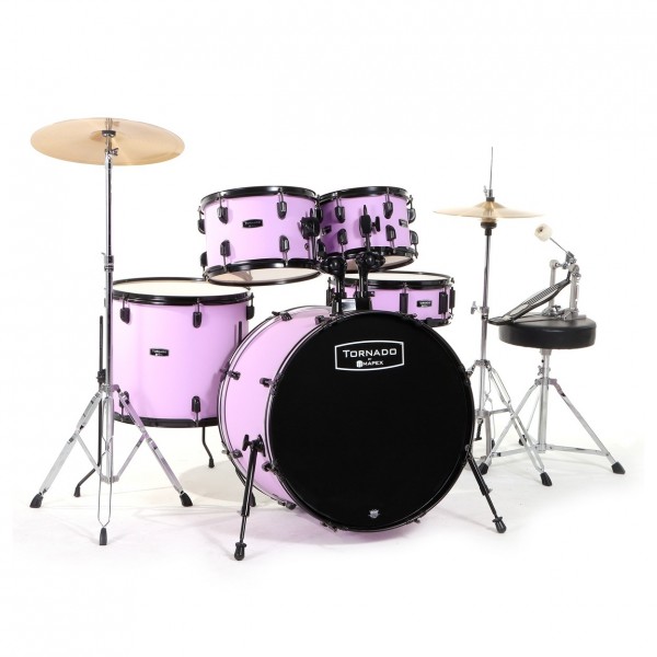 Mapex Tornado 22'' Rock Fusion 5pc Drum Kit, Lavender