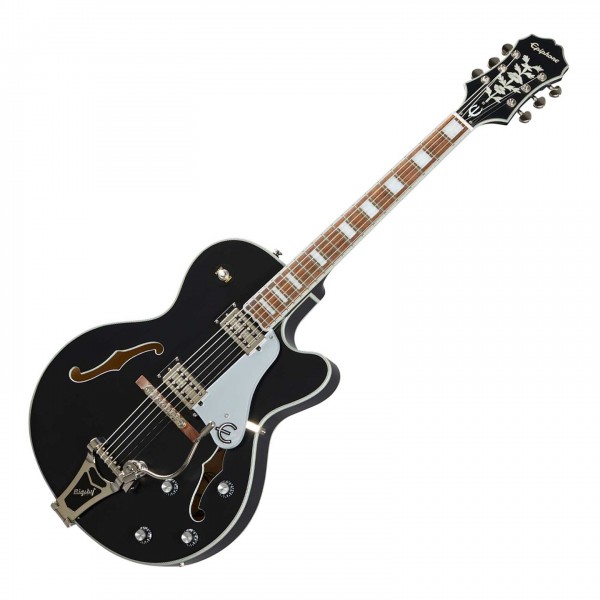 Epiphone Emperor Swingster, Black Aged Gloss - Ex Demo at Gear4music