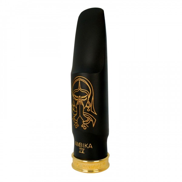 Theo Wanne Ambika 4 Tenor Saxophone Mouthpiece, Hard Rubber 6* Angle