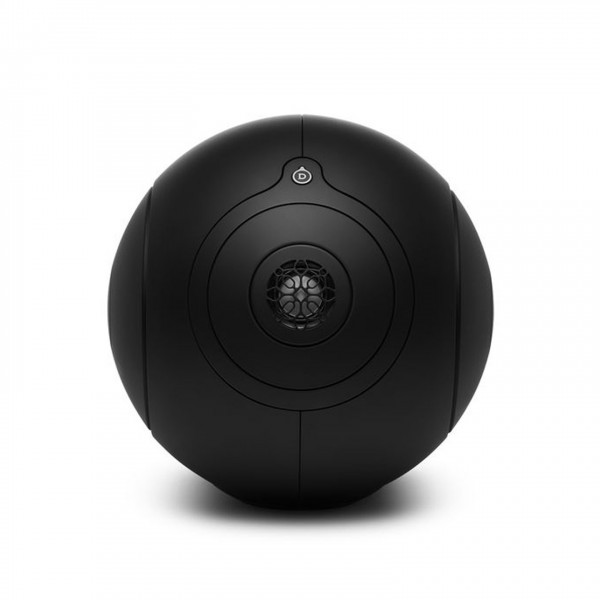 Devialet Phantom I 108dB Wireless Speakers (Pair), Dark Chrome Front View 2
