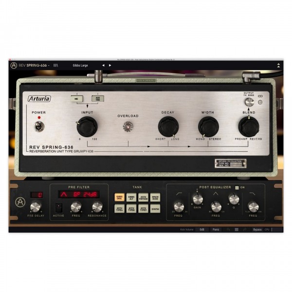 Arturia Rev SPRING-636 at Gear4music