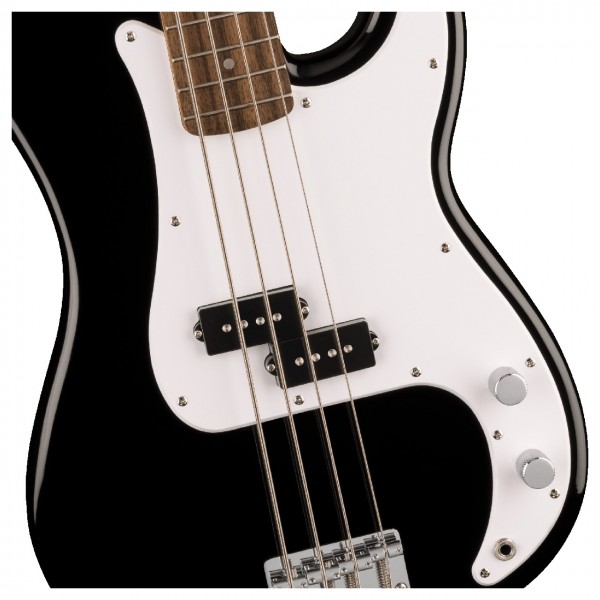 Squier Sonic Precision Bass LRL, Black at Gear4music