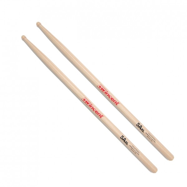 Wincent Hickory 5AXL RoundTip Drumsticks