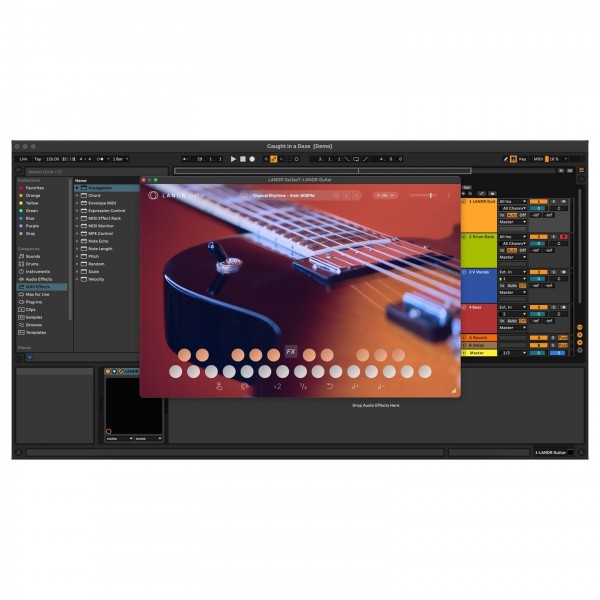 LANDR Guitar - In use in Ableton
