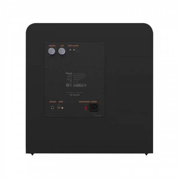 Klipsch RP-1400SW 14 inch High Excursion Subwoofer, Black Back View