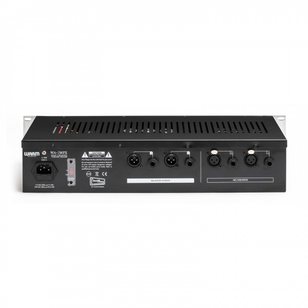 WA-2MPX Microphone Preamp - Rear