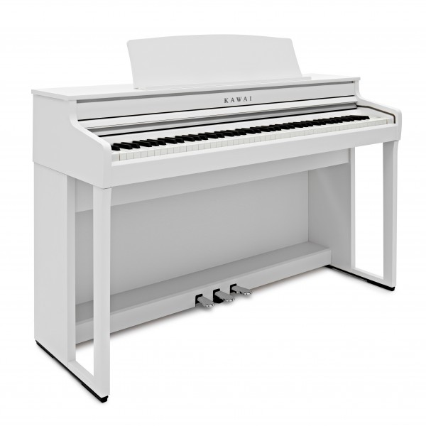 Kawai CA401 Digital Piano, Satin White