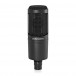 Audio Technica AT2020 Cardioid Condenser Microphone & Pop Filter - AT2020 Front