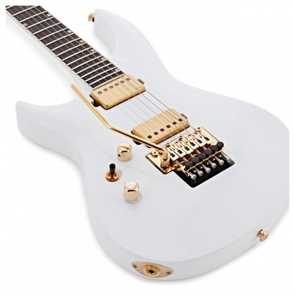 DISC ESP LTD H3-1000FR Left-Handed, Snow White at Gear4music