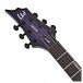 ESP LTD H-1000 Evertune QM Left-Handed, See Thru Purple SB