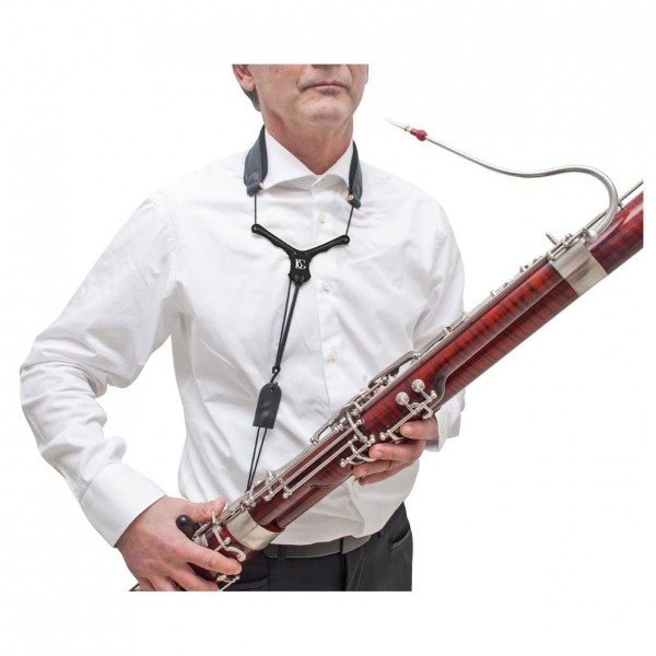 BG Bassoon Zen Strap, Leather - 3