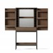 BDI Cosmo 5720 Bar Toasted Walnut Front View Open Doors