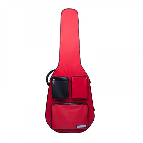 BAM PERF8002S Performance Classical Guitar Case, Cranberry Red